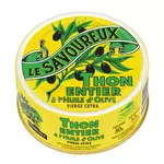 LE SAVOUREUX Thon entier à l'huile d'olive vierge extra 80g