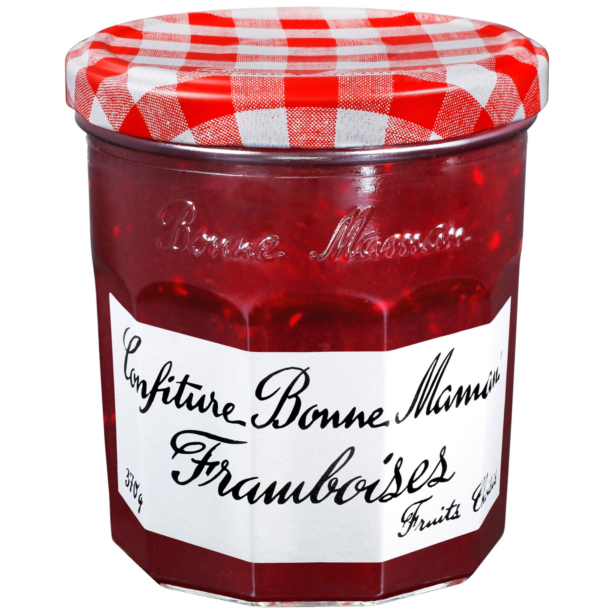 Voir la diapositive 2 : BONNE MAMAN Confiture de framboises 370g