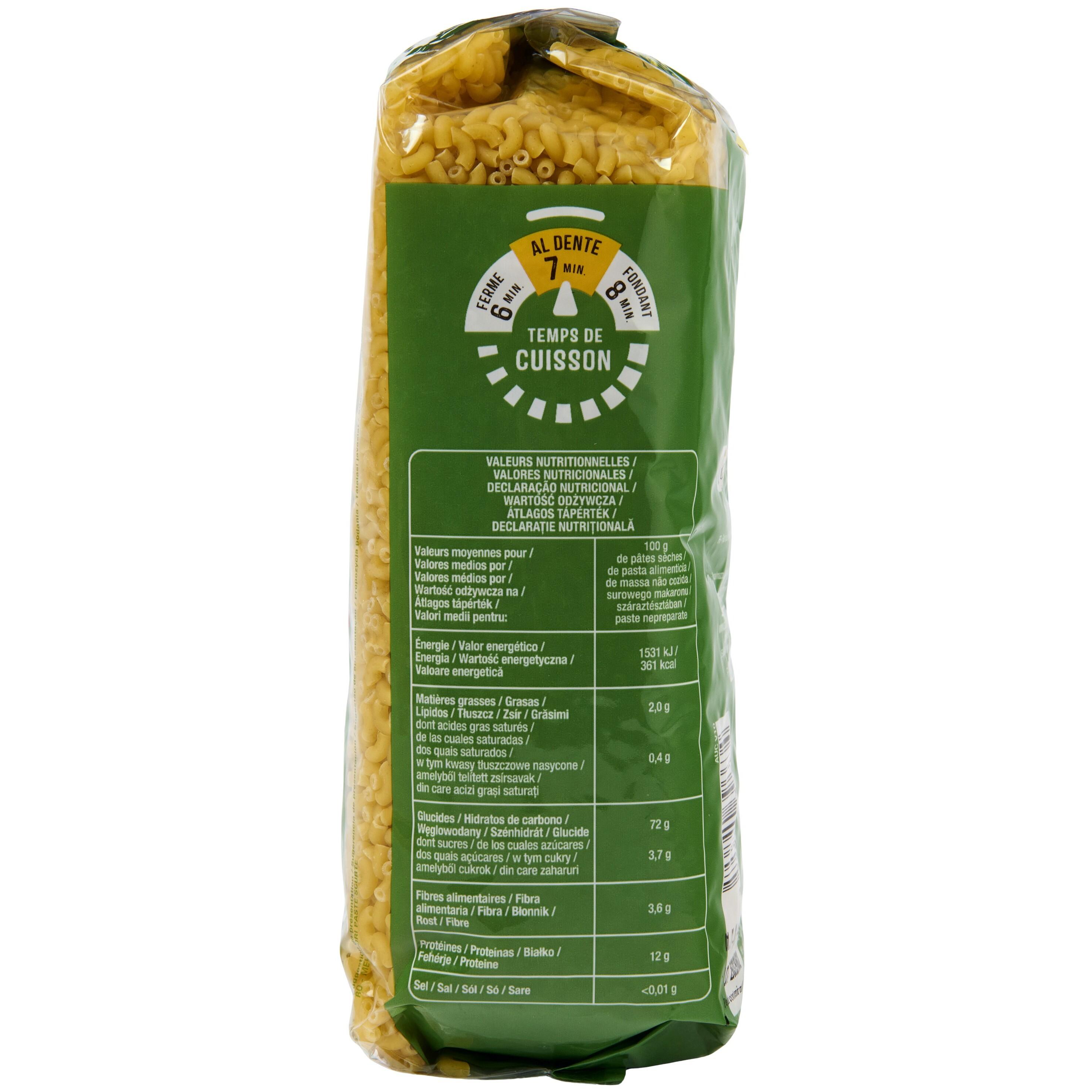 Voir la diapositive 5 : AUCHAN Coquillettes 1kg