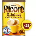 RICORE Café chicorée soluble Ricoré original 25 tasses 100g