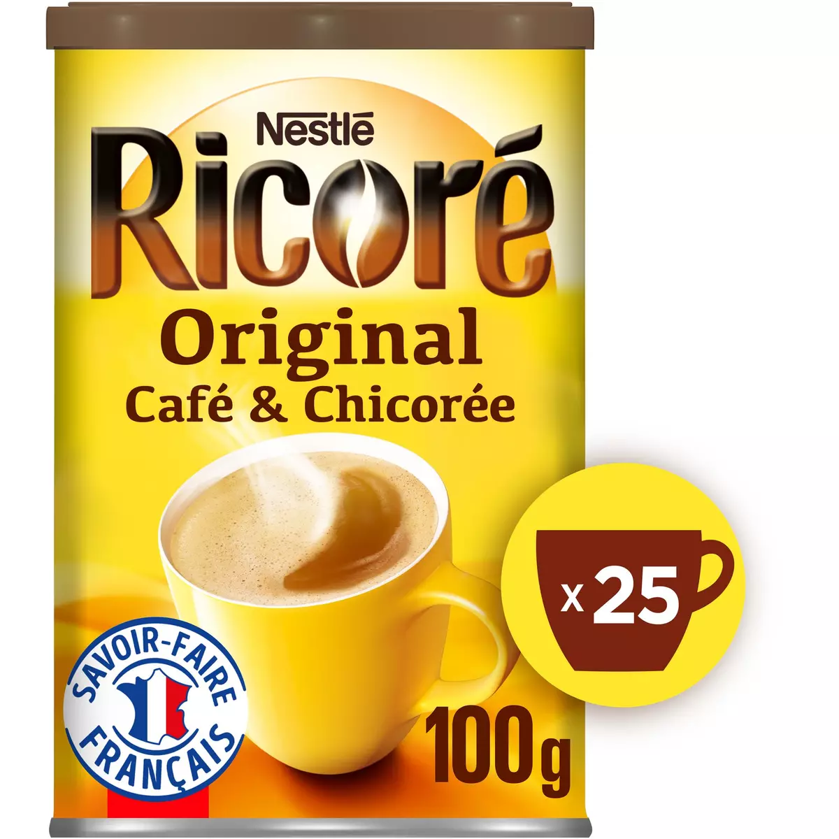 RICORE Café chicorée soluble Ricoré original 100g