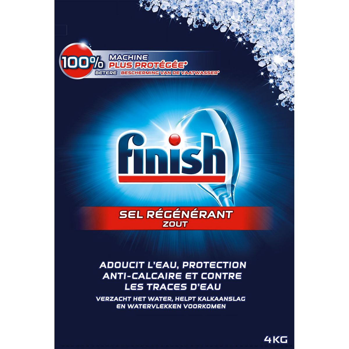 FINISH Sel régénérant lave-vaisselle 4kg