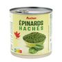 Voir la diapositive 3 : AUCHAN Epinards hachés 395g