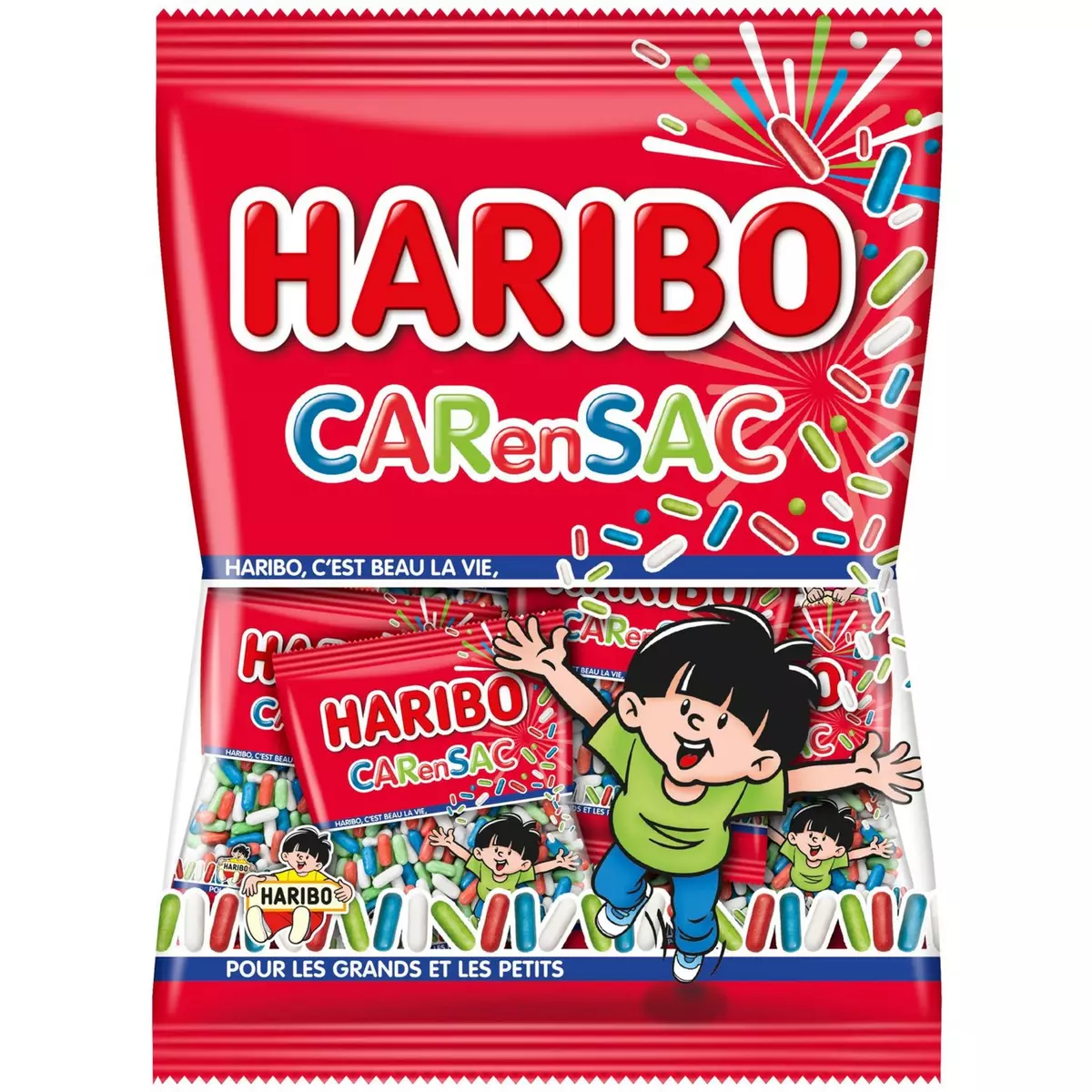 HARIBO Carensac bonbons gélifiés à la réglisse 250g