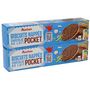 Voir la diapositive 2 : AUCHAN Biscuits sablés nappés de chocolat au lait sachets fraîcheur 4x5 biscuits 2X200g