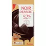 AUCHAN Tablette de chocolat noir pâtissier 52% de cacao 1 pièce 200g