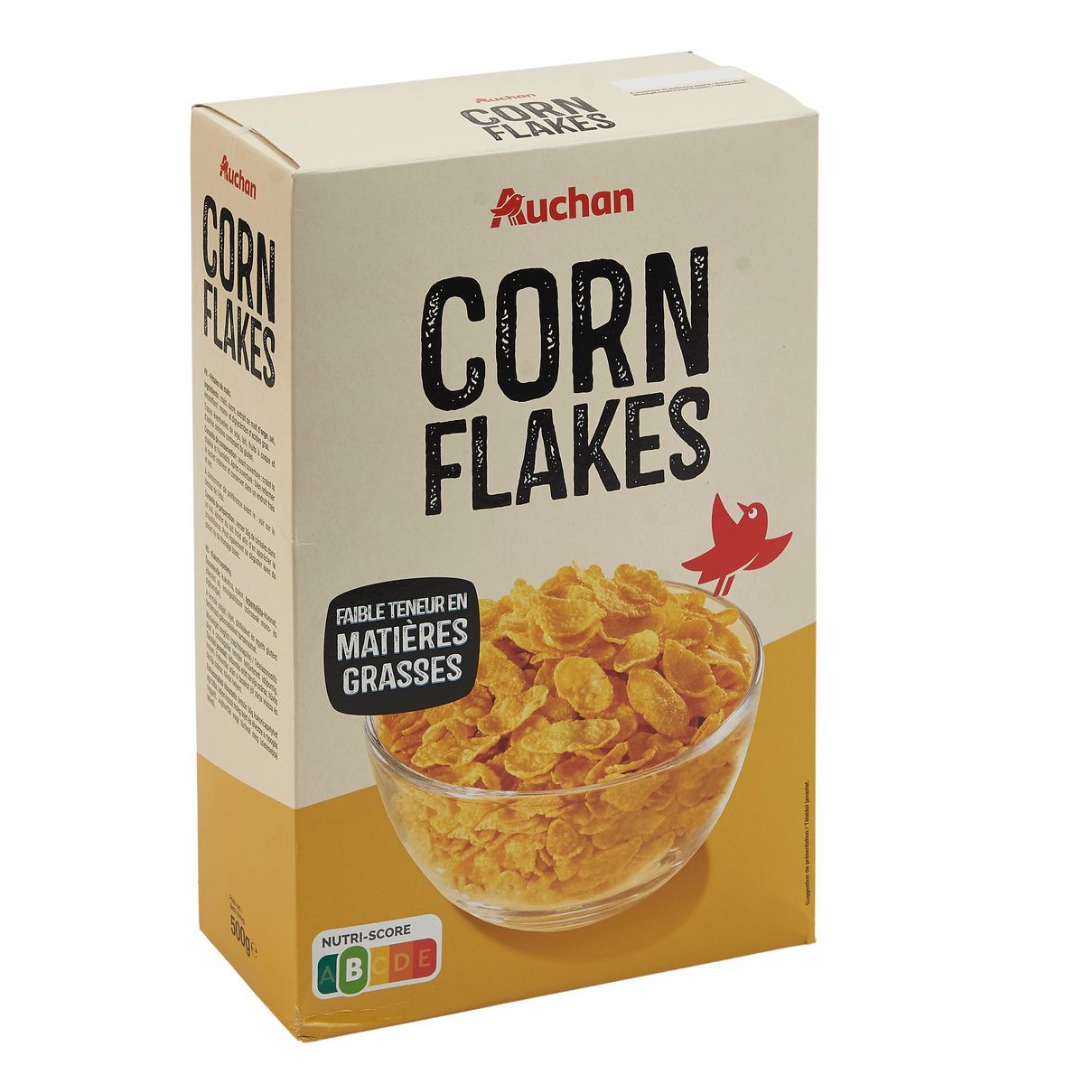 AUCHAN Corn flakes pétales de maïs 500g