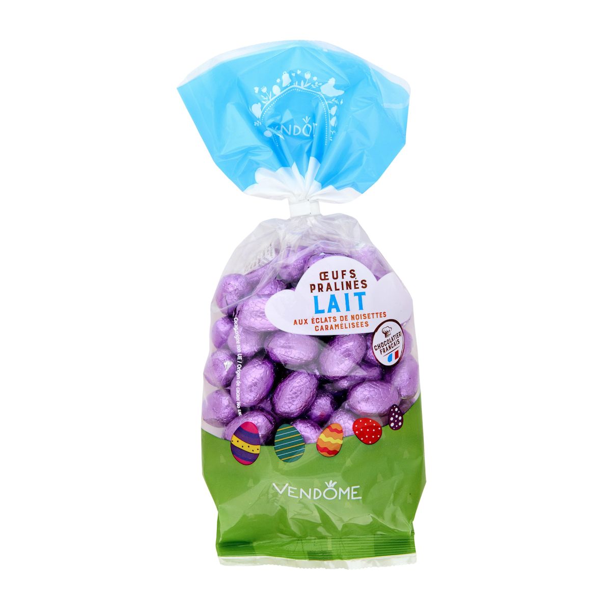 VENDOME Œufs lait praliné aux éclats de noisettes caramélisés 500g