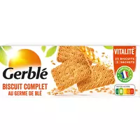 Gerblé - Biscuit fourré au cacao sans sucre, 185 g (6,6 oz)