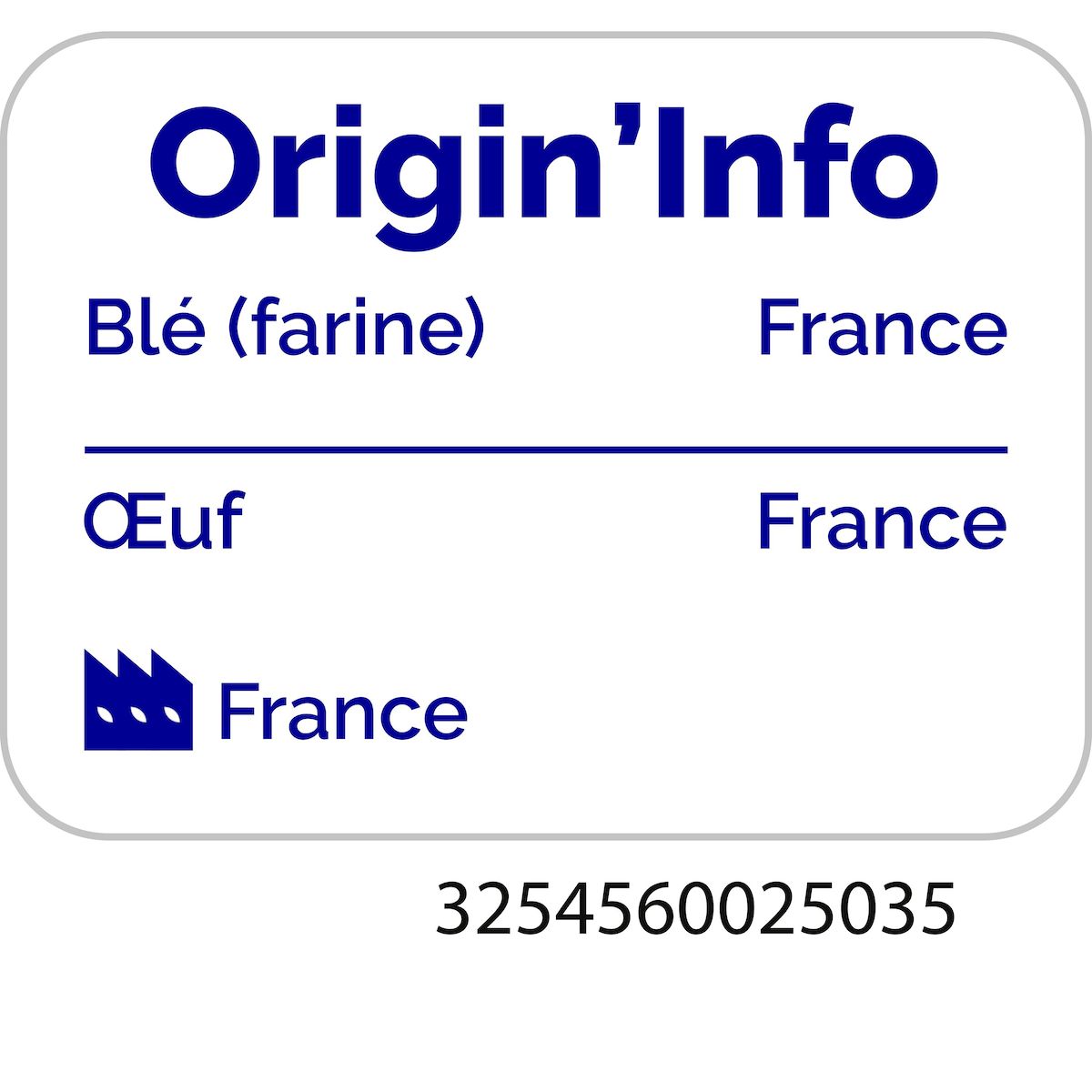 AUCHAN Madeleines coquilles aux œufs frais environ 25 madeleines 500g