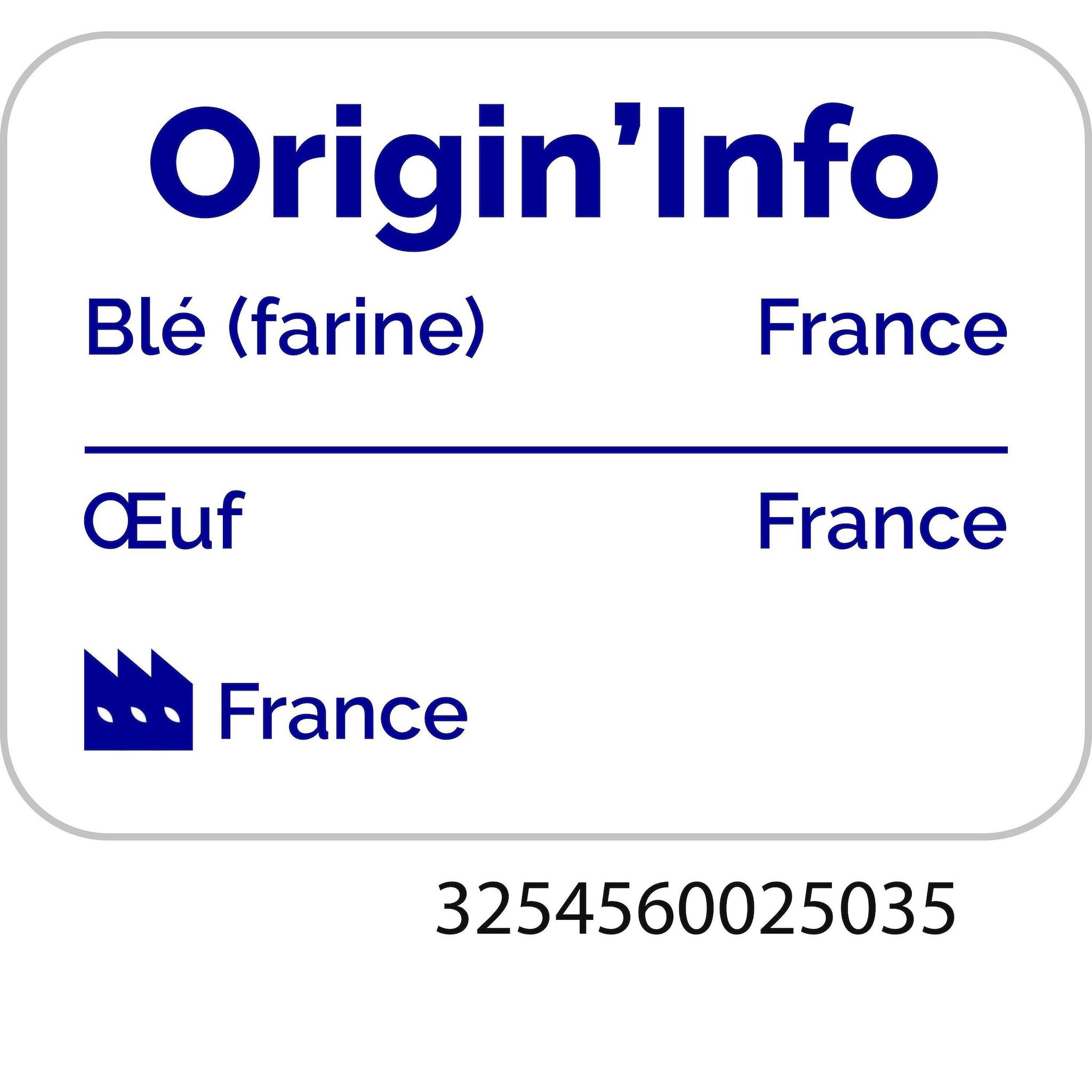 Voir la diapositive 2 : AUCHAN Madeleines coquilles aux œufs frais environ 25 madeleines 500g