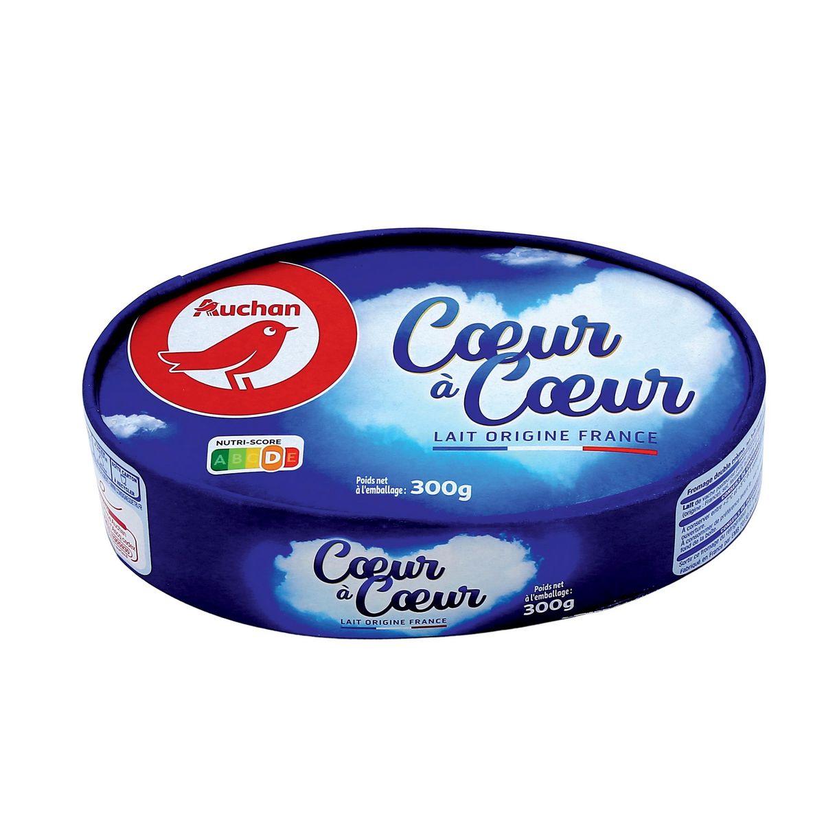 AUCHAN Fromage Coeur à coeur 300g