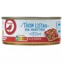 AUCHAN Miettes de thon à la tomate 160g
