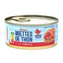Voir la diapositive 2 : AUCHAN Miettes de thon à la tomate 160g