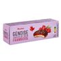 Voir la diapositive 6 : AUCHAN Génoises nappées de chocolat noir saveur framboise 12 biscuits 150g
