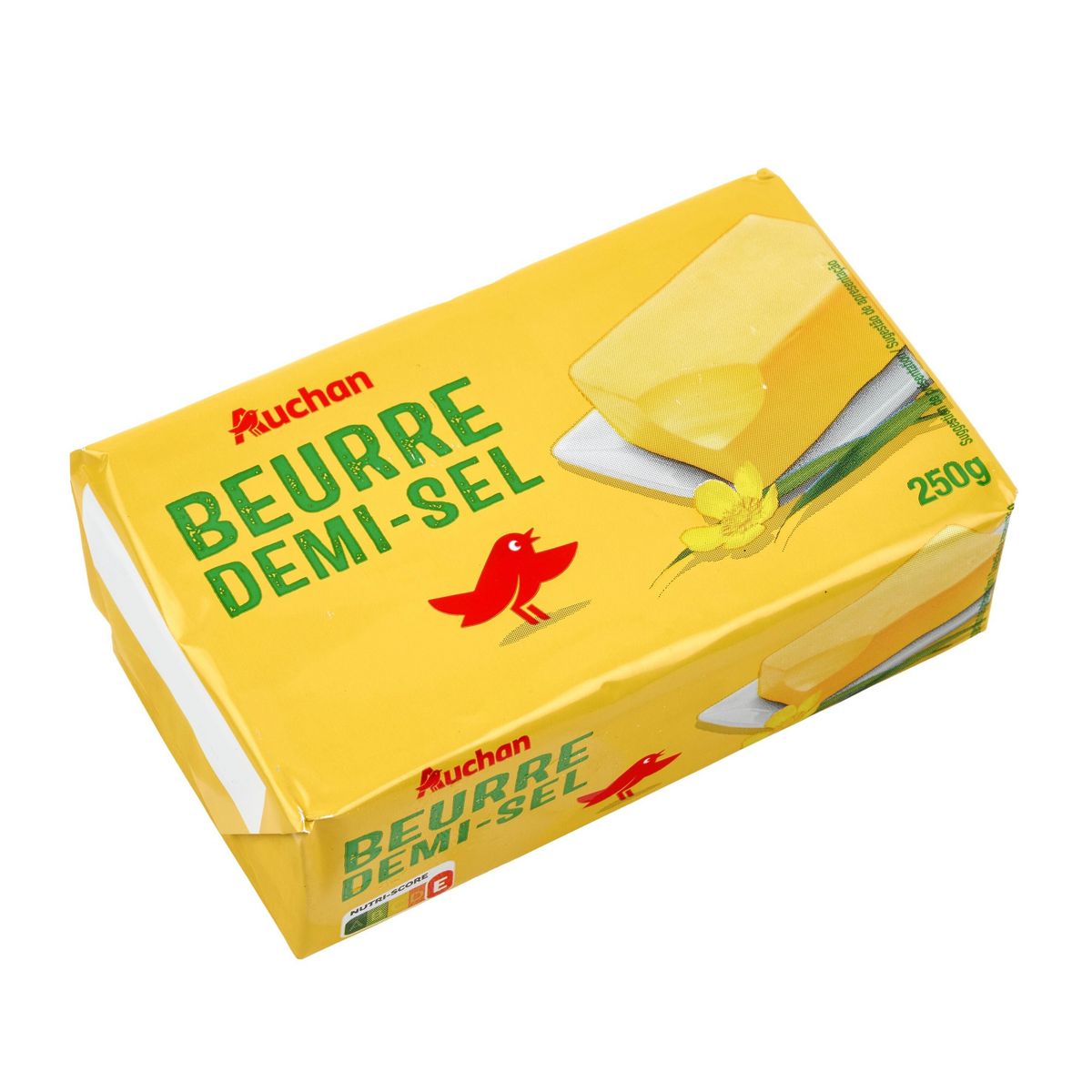 AUCHAN Beurre demi-sel 250g