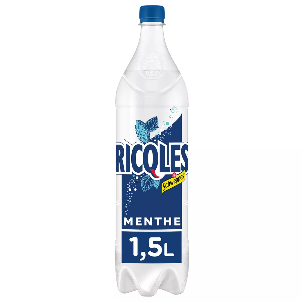RICQLES Boisson gazeuse aromatisée menthe 1,5l