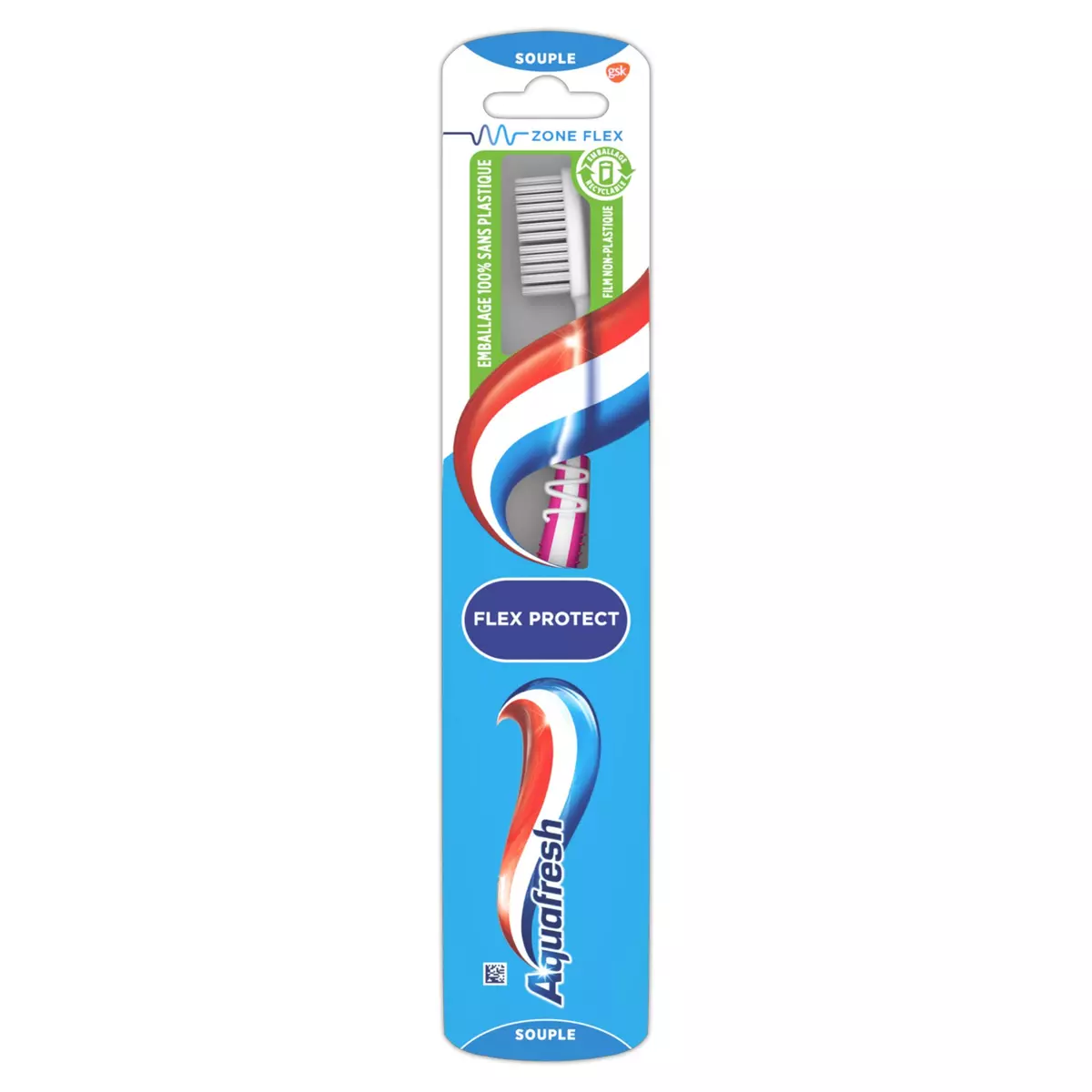 AQUAFRESH Brosse à dents souple & flexible 1 brosse