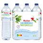 Voir la diapositive 2 : AUCHAN Eau minérale naturelle sources variables 6x1,5l