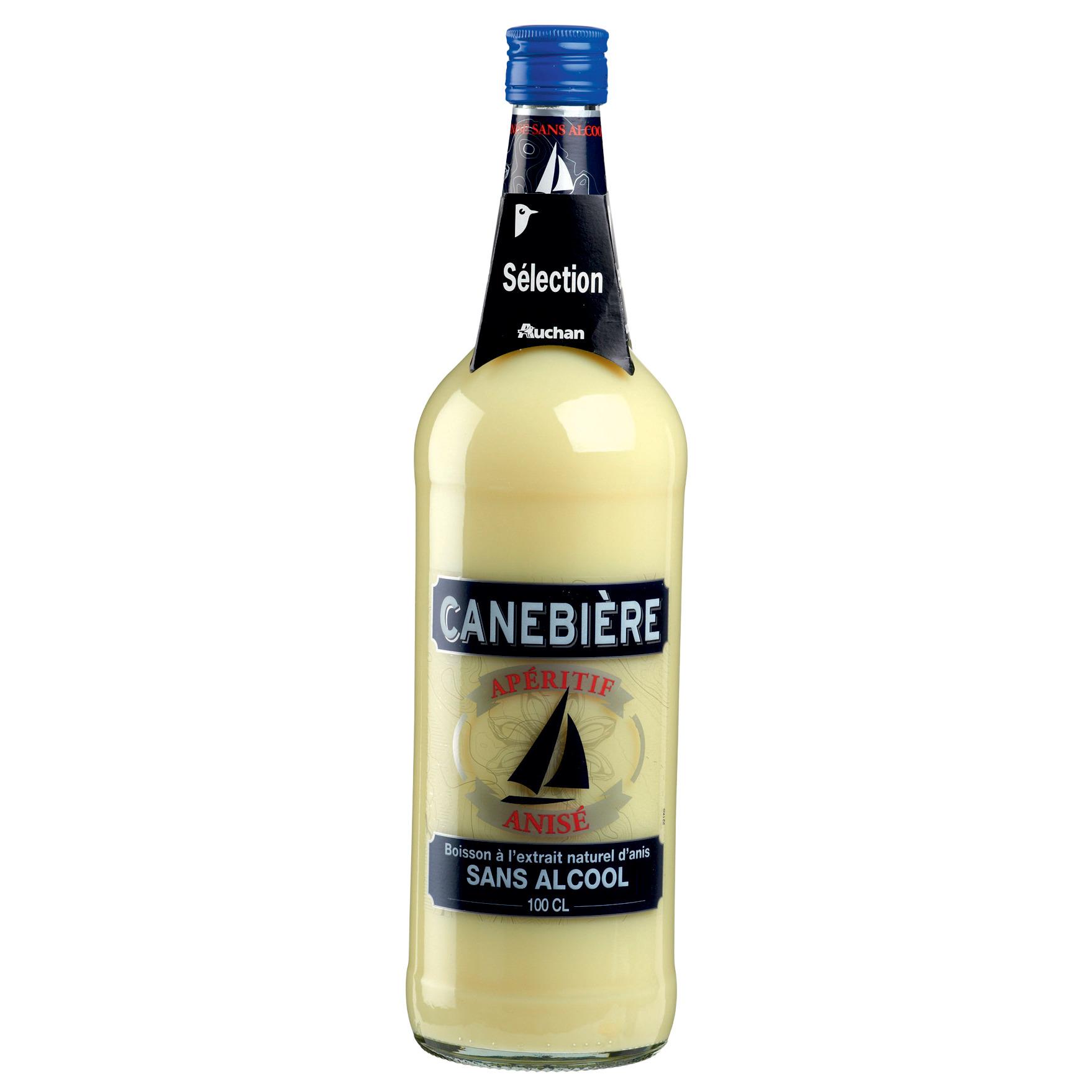 Voir la diapositive 2 : CANEBIERE Apéritif anisé sans alcool 1l