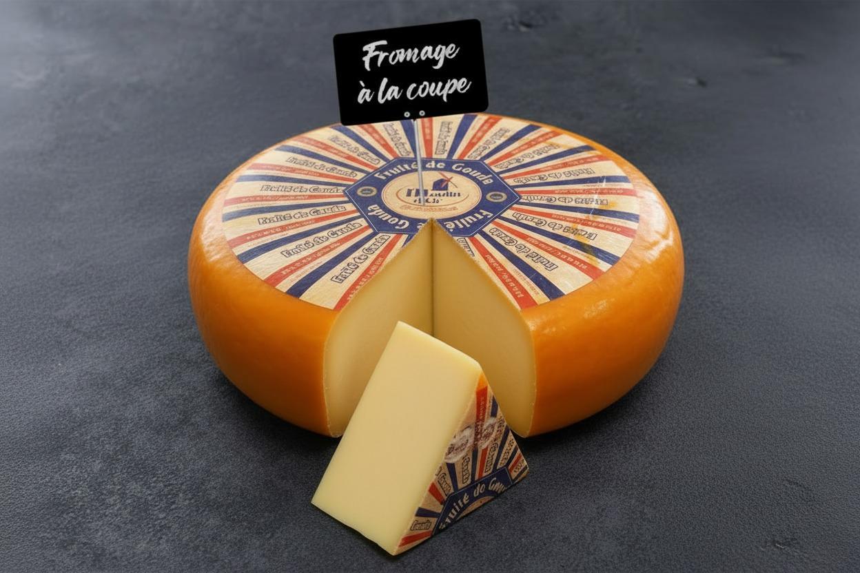 MON FROMAGER GOUDA FRUITE 1/2 VIEUX * LGE 200 g à 240 g