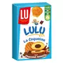 LU Lulu la coqueline, gâteau fourré chocolat noisette sachets fraîcheur 6x4 gâteaux 165g