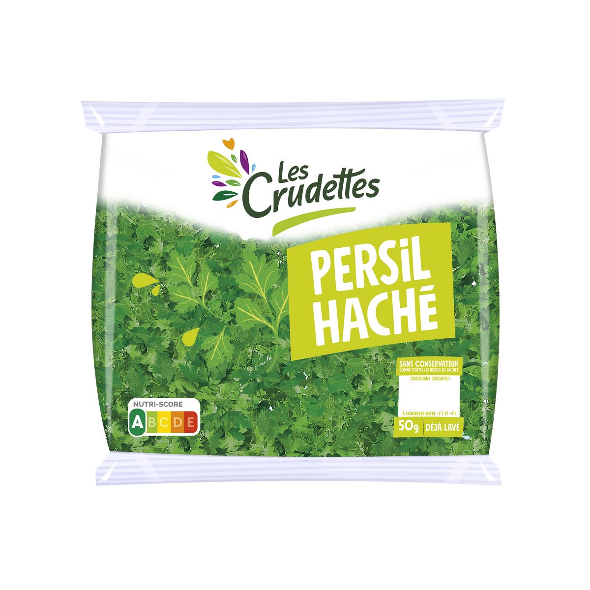 LES CRUDETTES Persil haché en sachet 50g