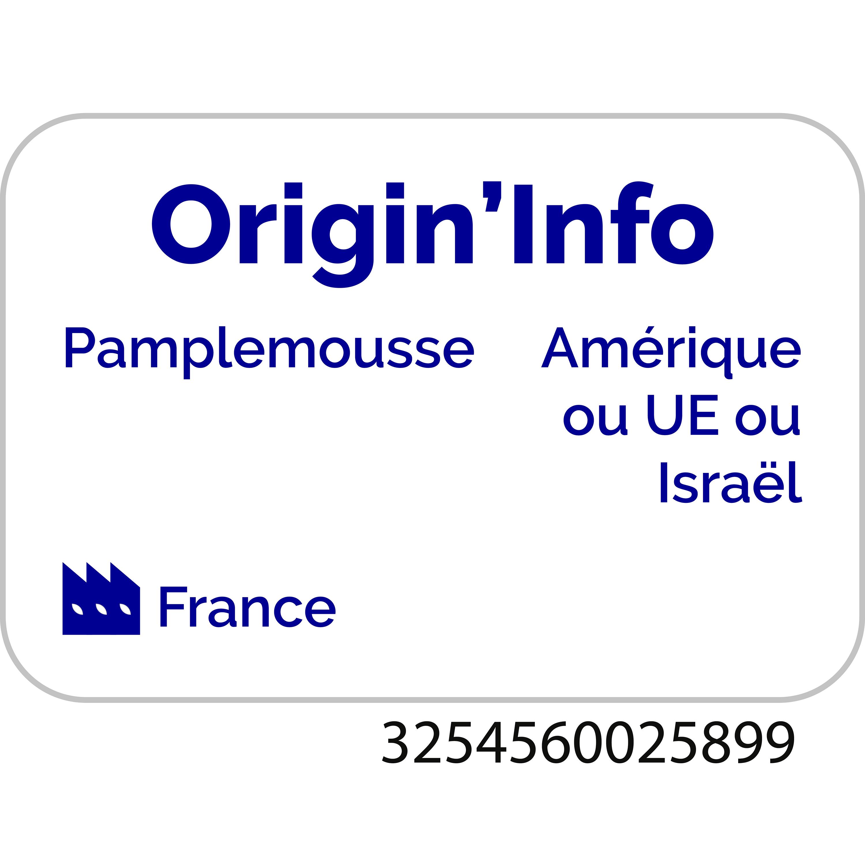 Voir la diapositive 4 : AUCHAN Jus de pamplemousse rose à base de concentré brique 1l