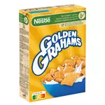 Nestlé GOLDEN GRAHAMS Céréales pétales au goût de biscuit doré au four