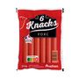 Voir la diapositive 2 : AUCHAN Saucisses Knacks 6 pièces 210g