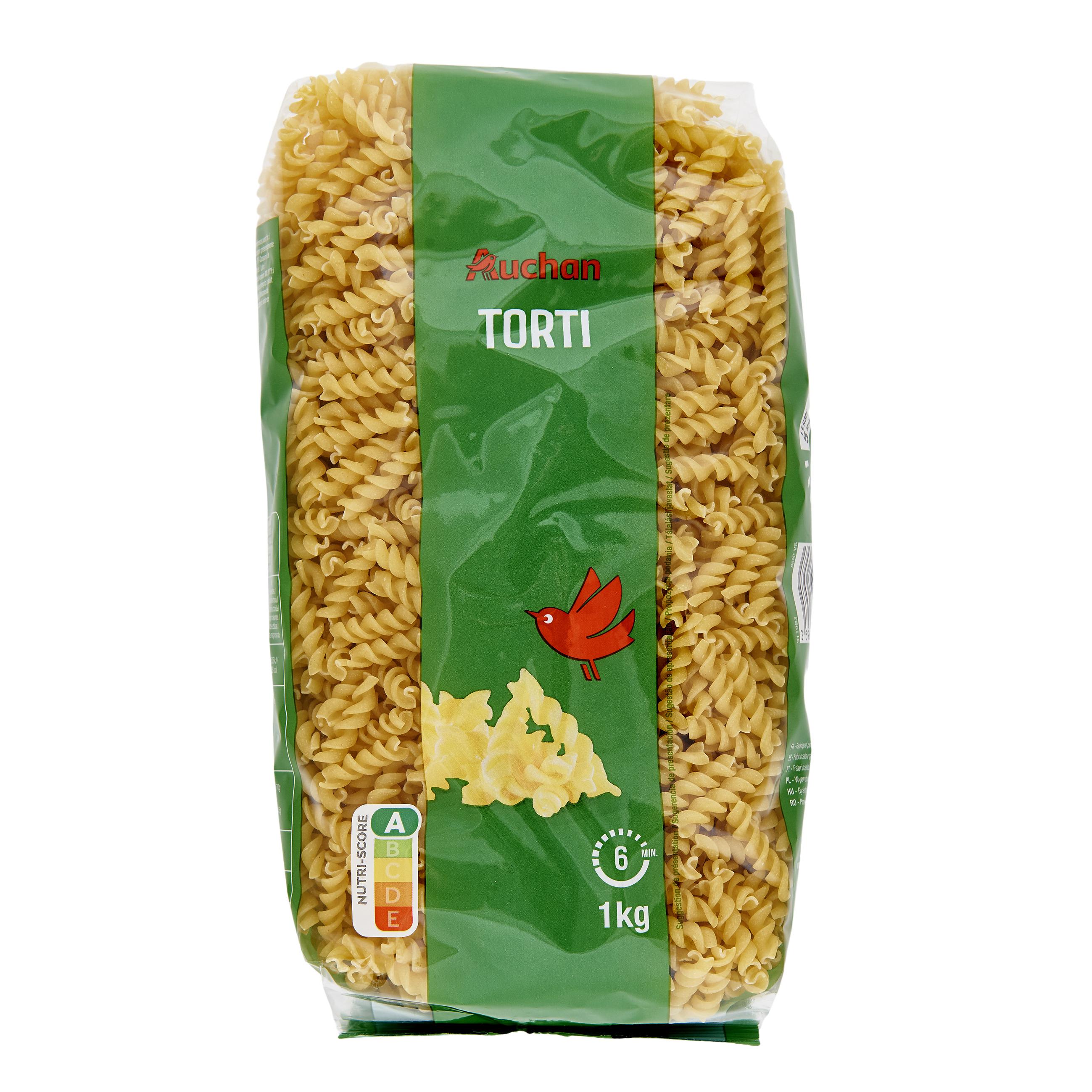 Voir la diapositive 4 : AUCHAN Torti 1kg