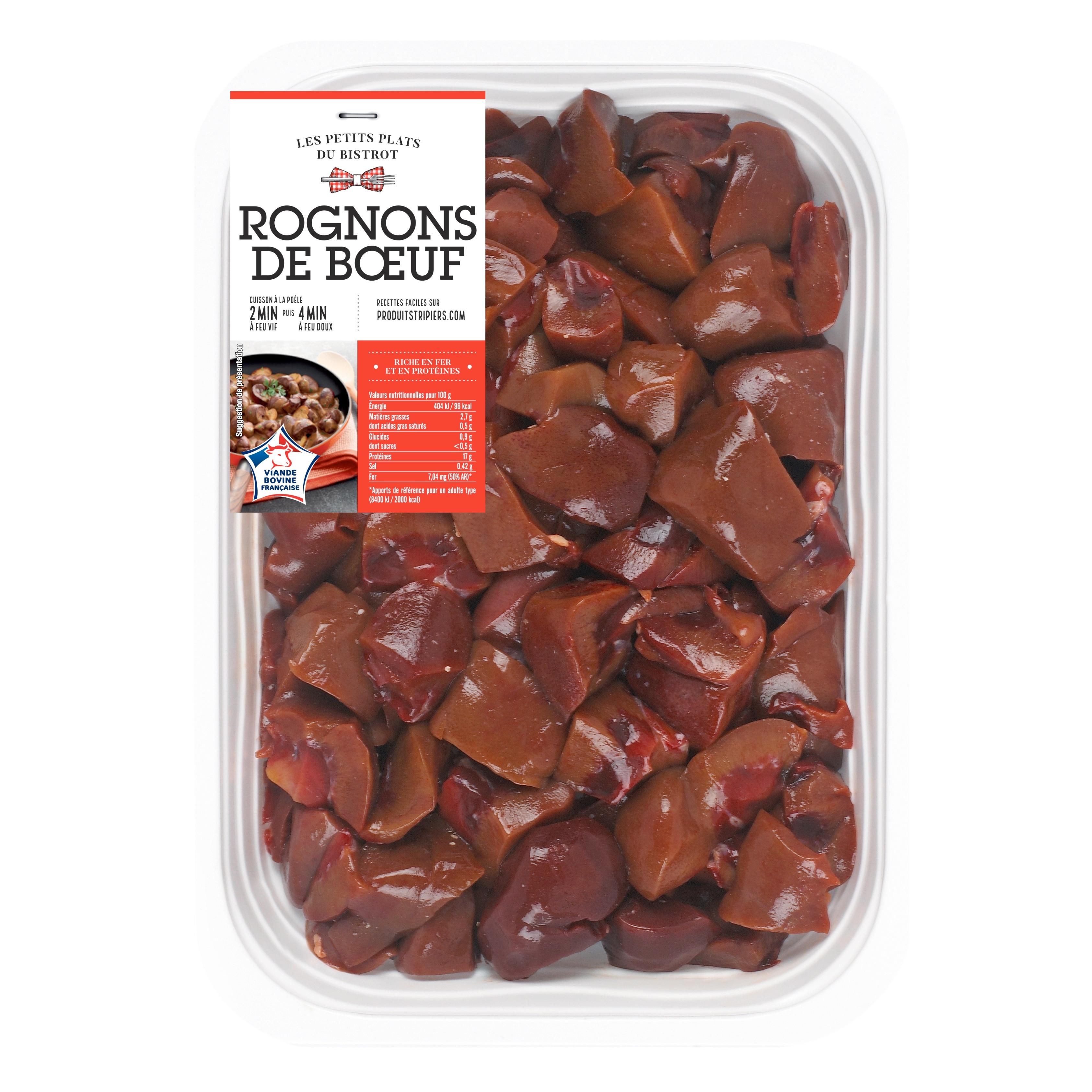 Rognons de boeuf coupé 800g