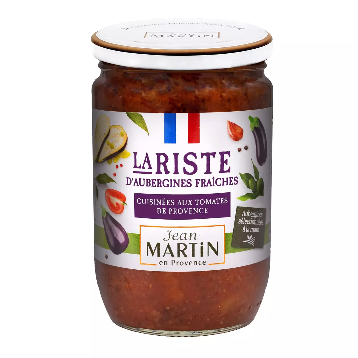 JEAN MARTIN Riste d'aubergine spécialité du Pays d'Arles 600g