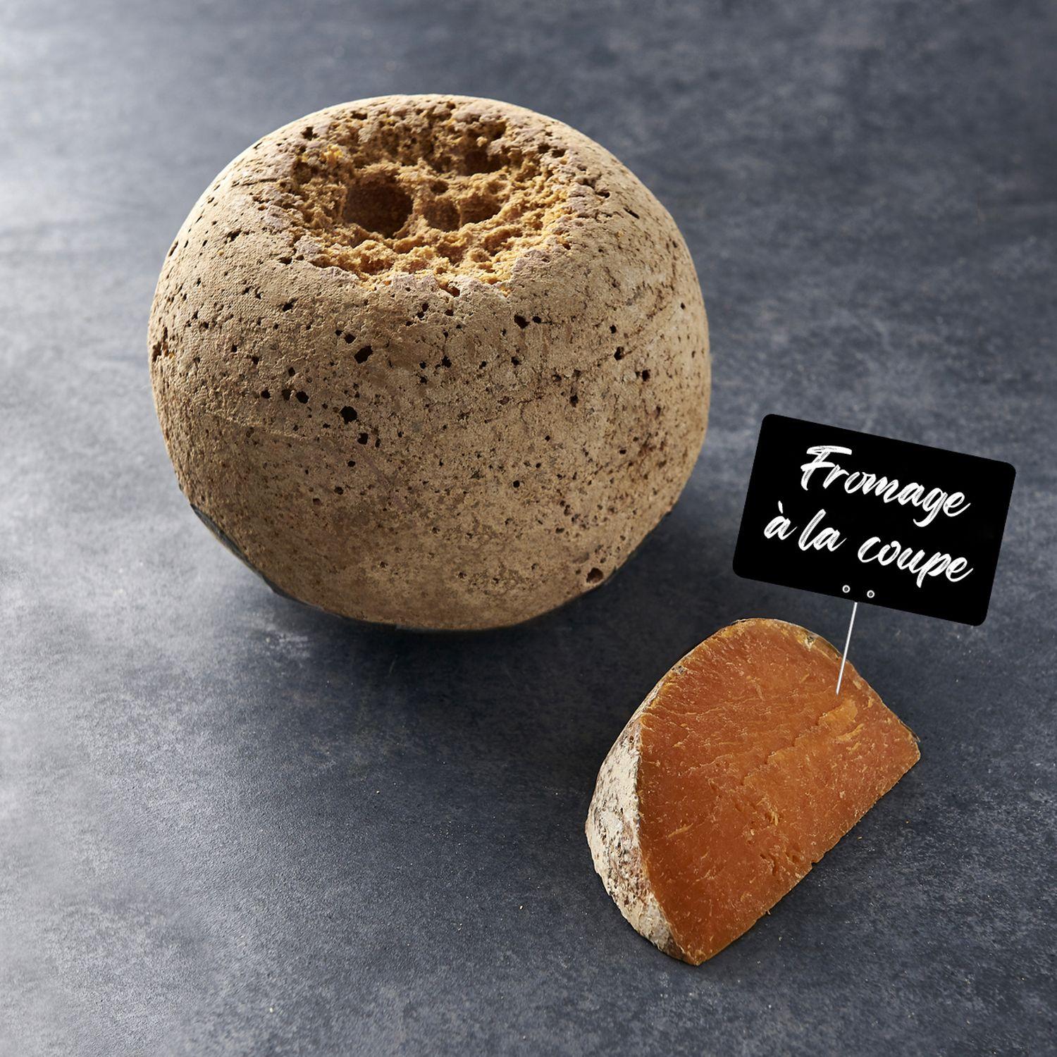 MON FROMAGER Mimolette extra vieille 18 mois d'affinage 3 portions 200 g à 270 g