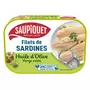 SAUPIQUET Filets de sardines sans arêtes à l'huile d'olive 100g