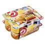 Voir la diapositive 2 : AUCHAN Crème dessert au chocolat à la vanille et au caramel 12x125g
