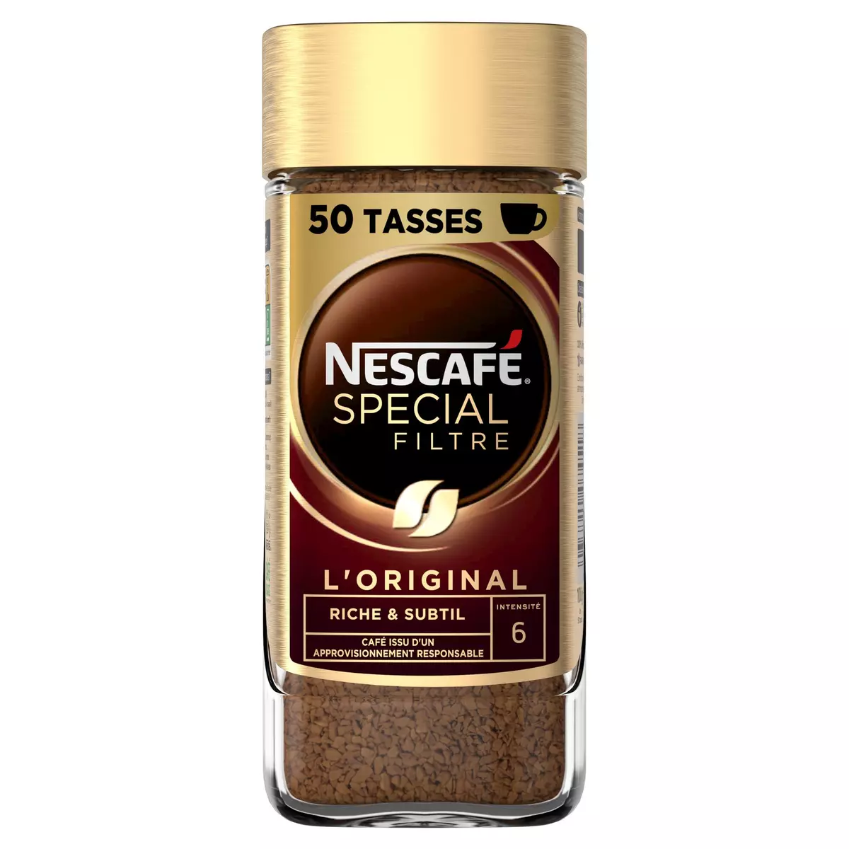 NESCAFE Café soluble spécial filtre riche et subtile 100g pas cher 