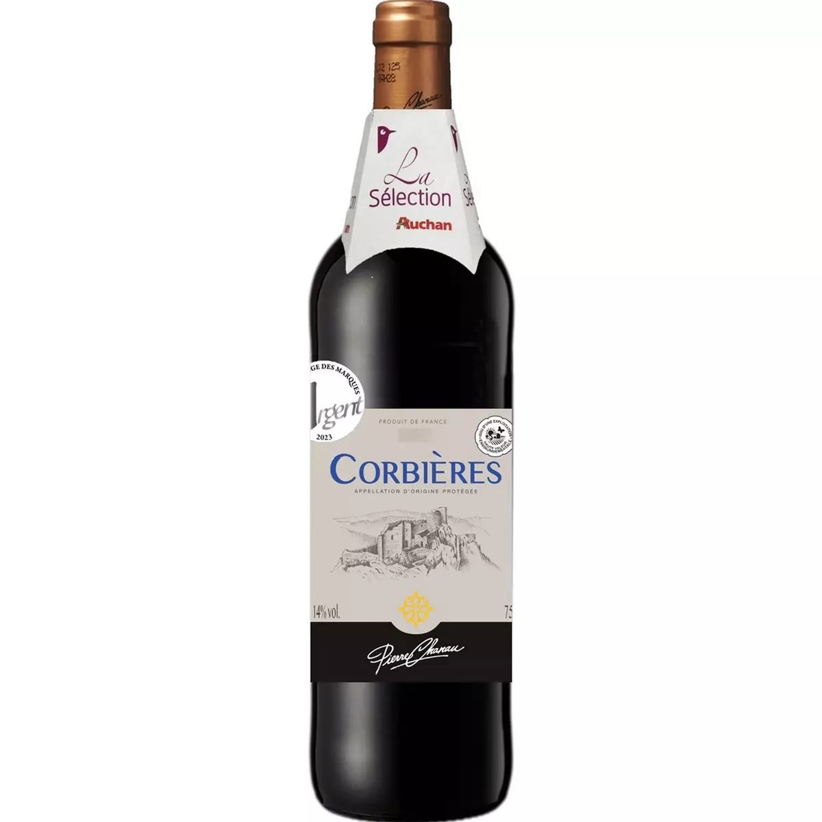 PIERRE CHANAU Vin rouge AOP Corbières 75cl 75cl