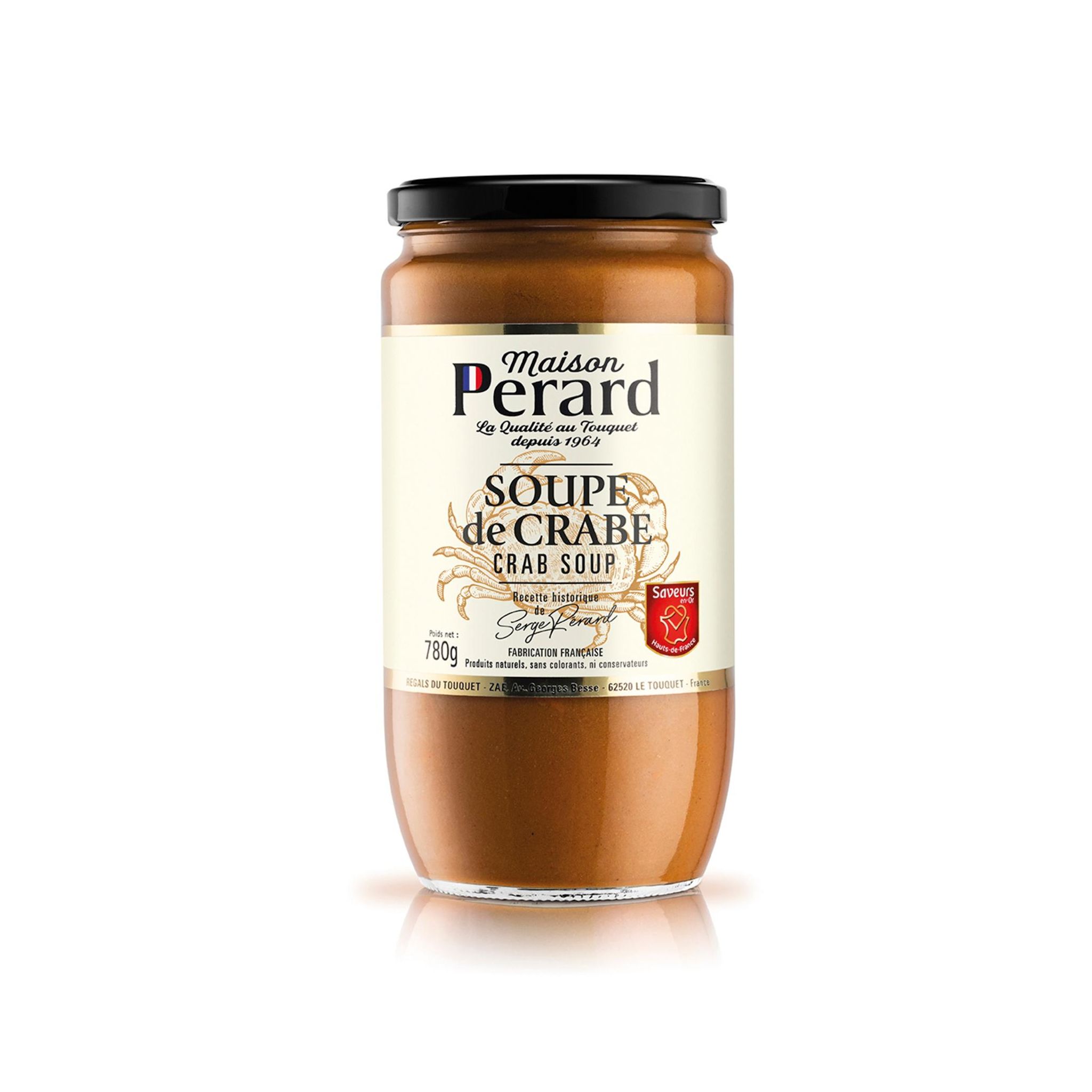 MAISON PERARD Soupe de crabe 780g