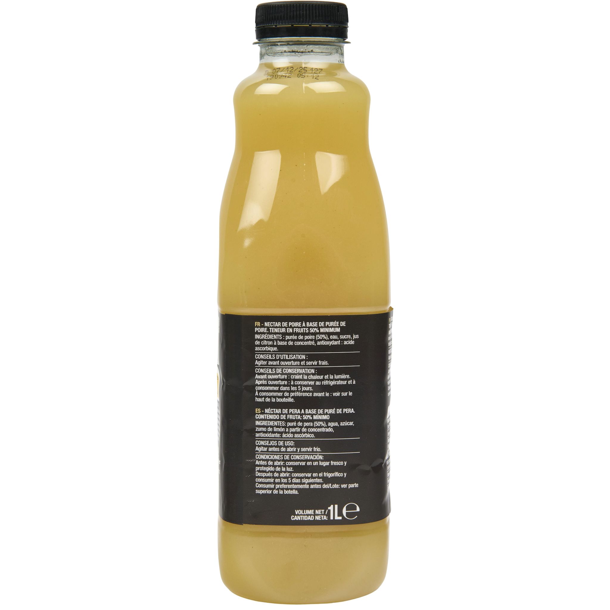 Voir la diapositive 2 : AUCHAN Nectar Instant Gourmand poire 1l