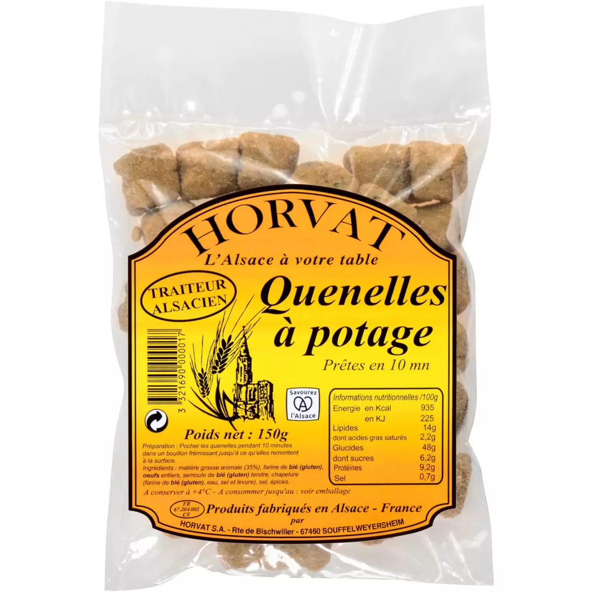 HORVAT Quenelles à potage 2-3 portions 150g