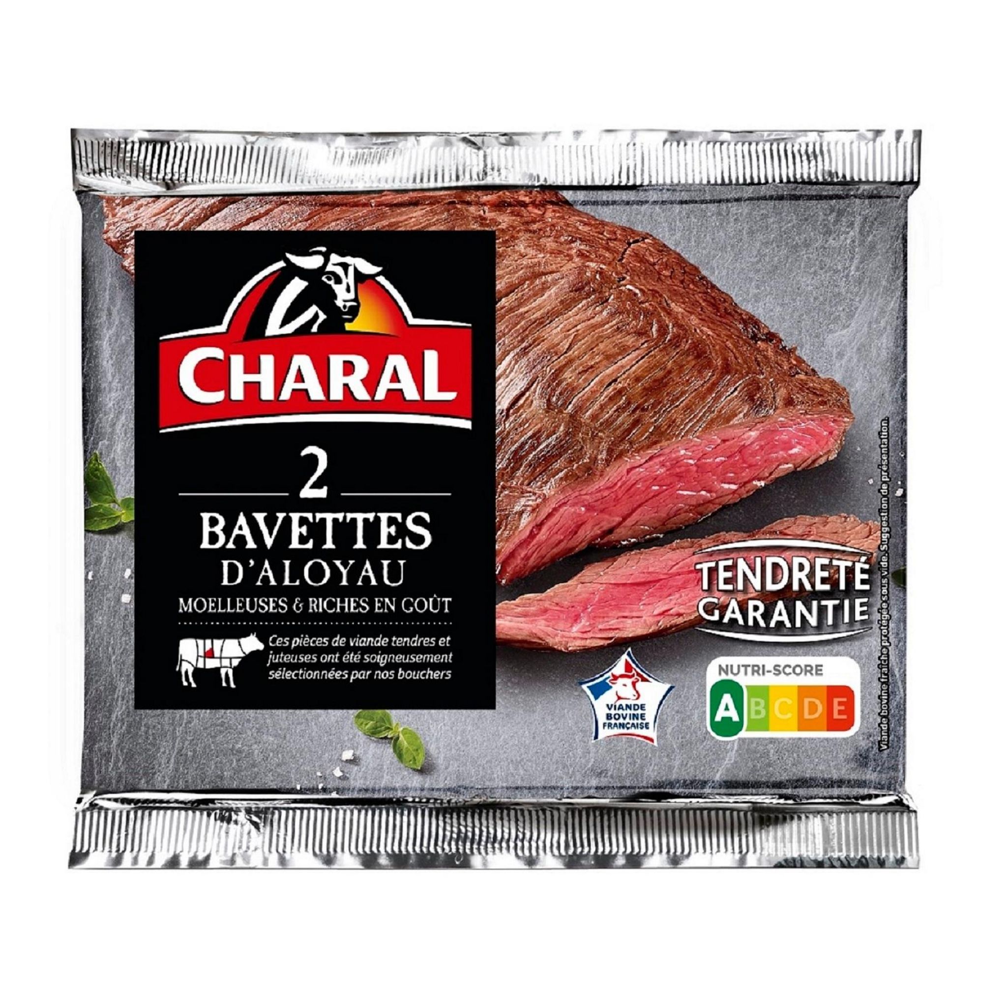 CHARAL Bavettes d'Aloyau x2