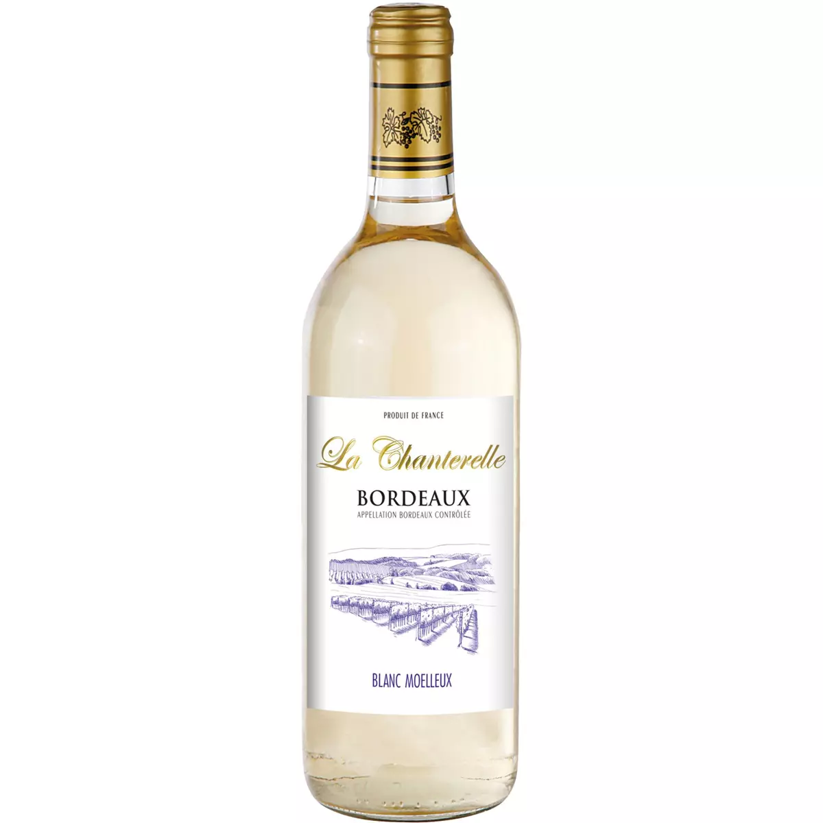 Bordeaux blanc moelleux 12.5° - 75cl pas cher 