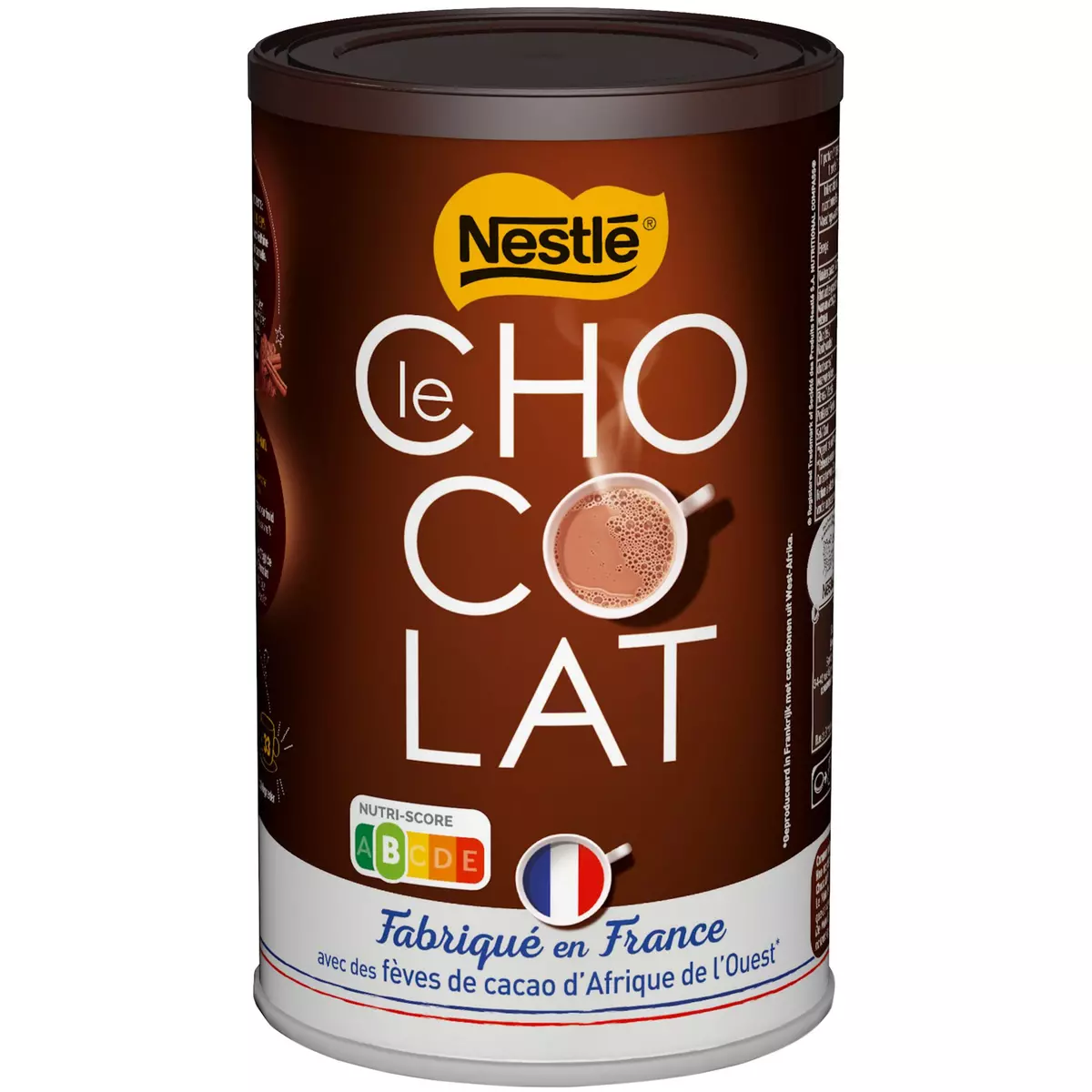 NESTLE Le chocolat en poudre aux fèves de cacao d'Afrique de l'Ouest 500g