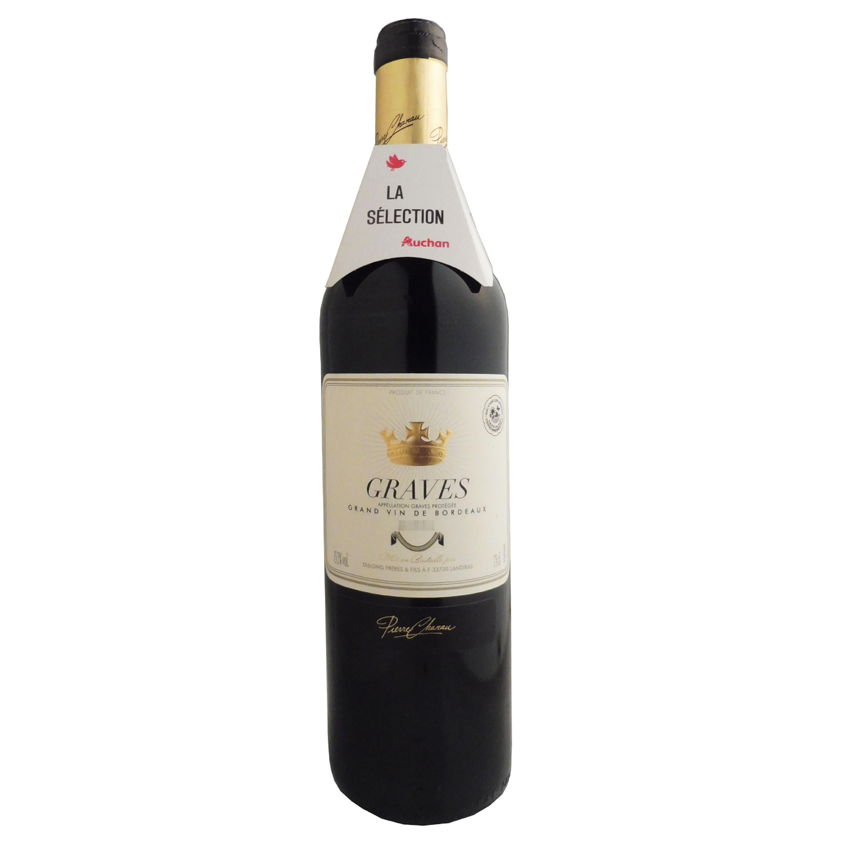 Voir la diapositive 2 : PIERRE CHANAU AOP Graves rouge 75cl