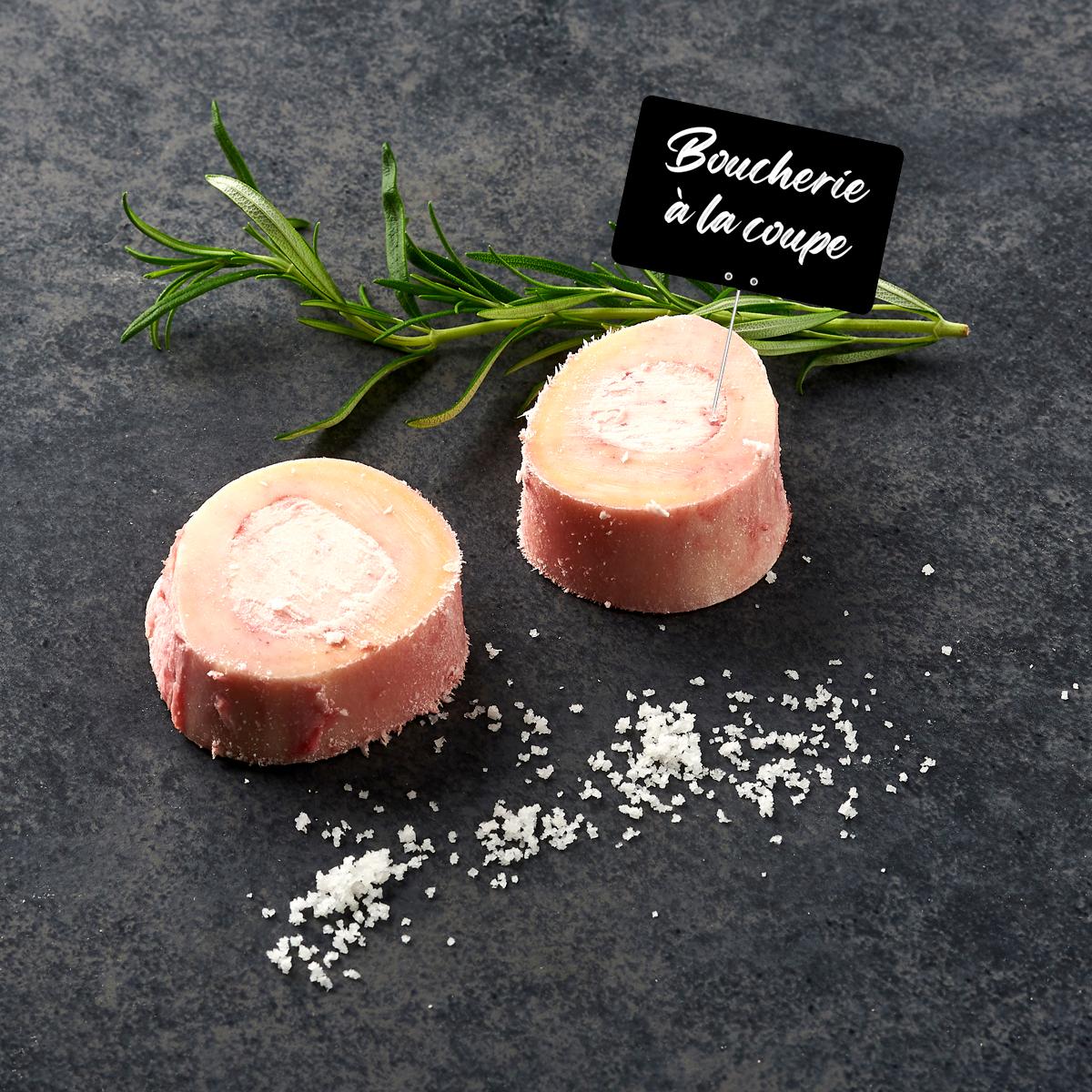 MON BOUCHER Os à moelle viande bovine 3 portions 340 g à 520 g
