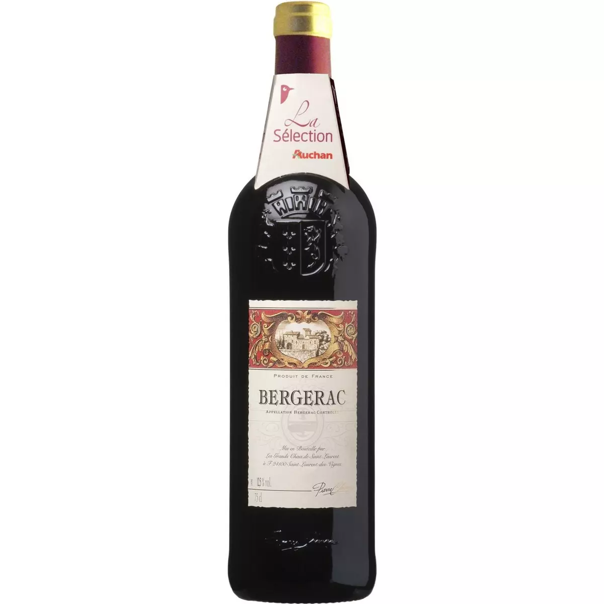 PIERRE CHANAU Vin rouge AOP Bergerac 75cl