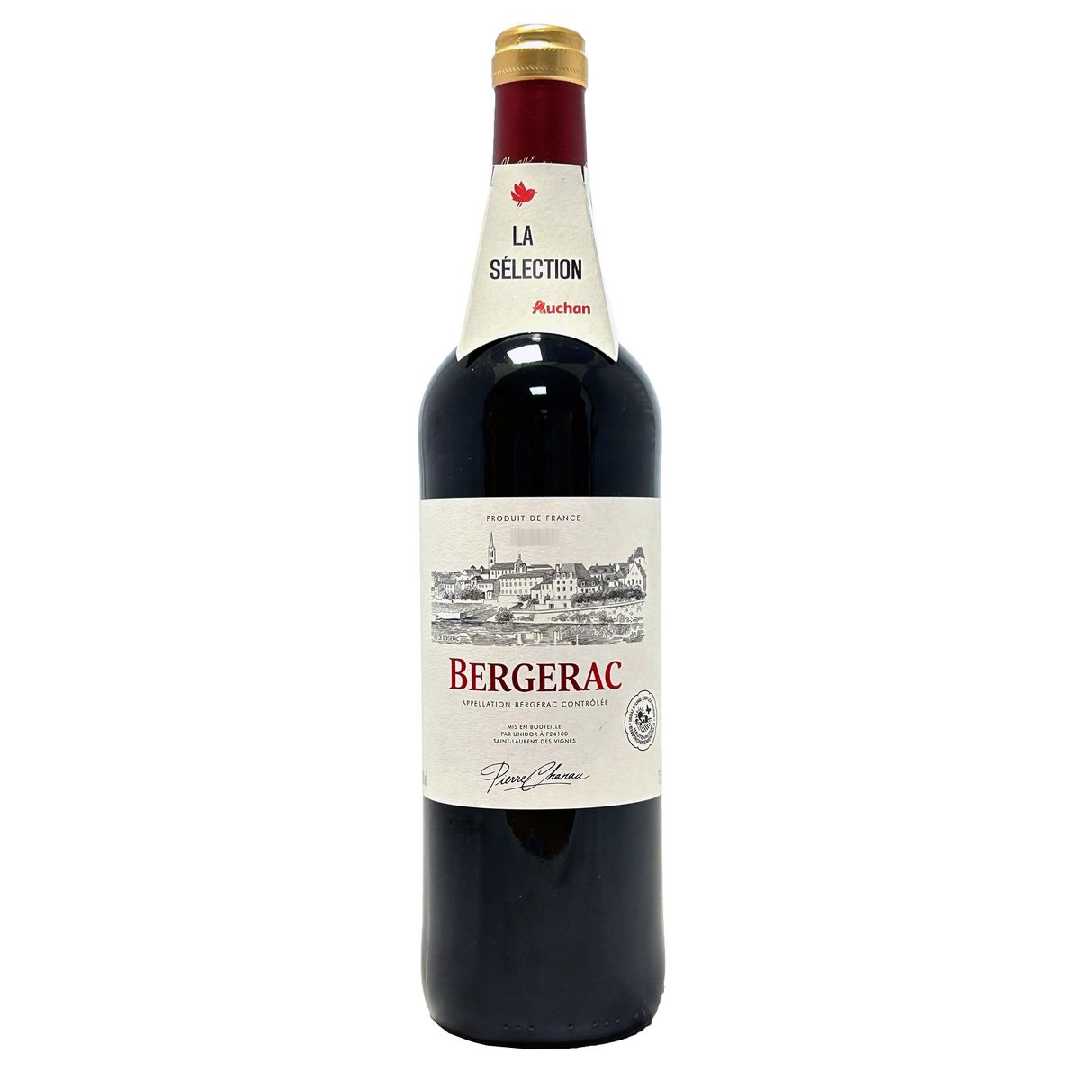PIERRE CHANAU Vin rouge AOP Bergerac 75cl