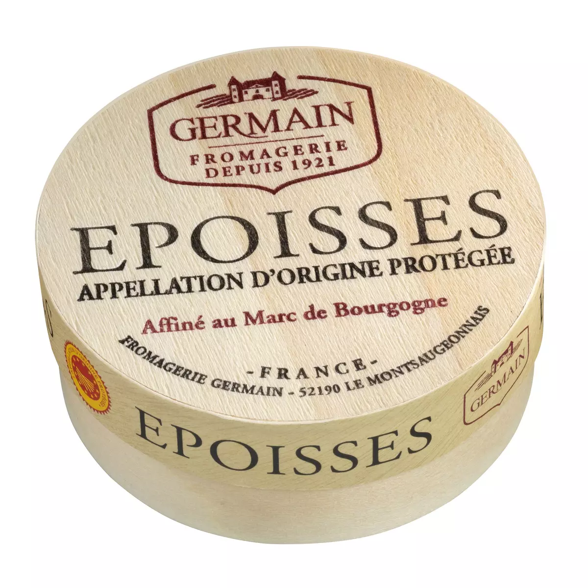 FROMAGE A LA COUPE GERMAIN Epoisses fromage affiné au Marc de Bourgogne AOP 250g