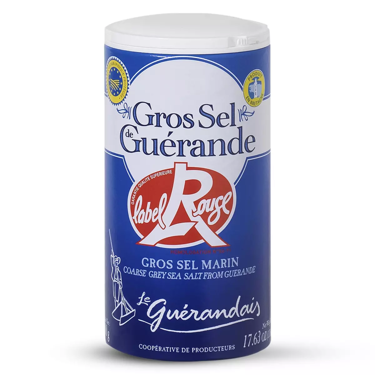 LE GUERANDAIS Gros sel de Guérande Label Rouge 500g